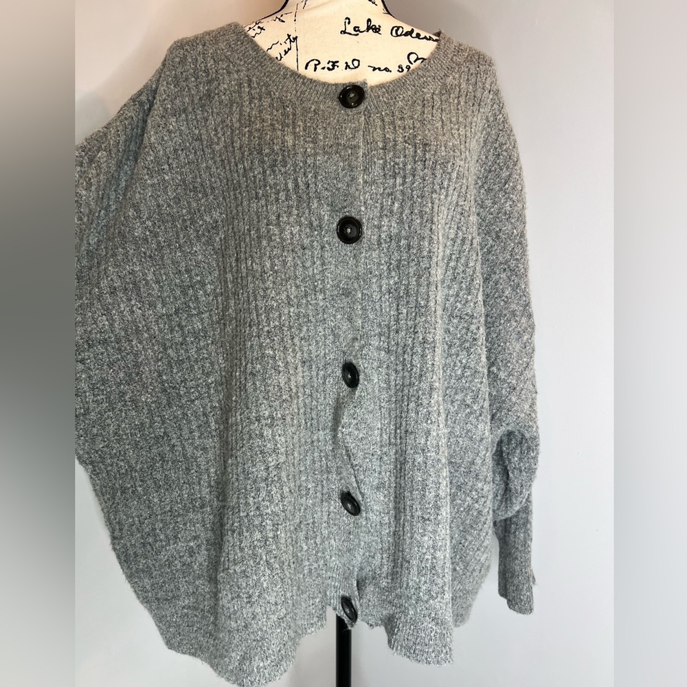 H&M Gray Button-Up Cardigan Sweater - Picture 6 of 6